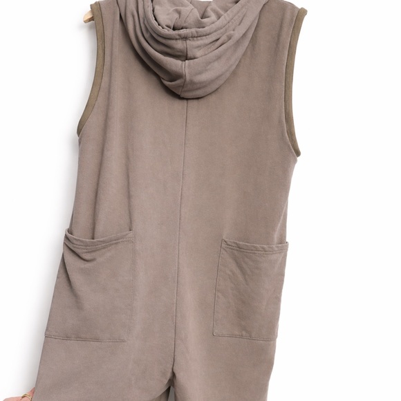 Bibi Cotton Hoodie Jumpsuit 100% Cotton and Super Comfy - Picture 3 of 7